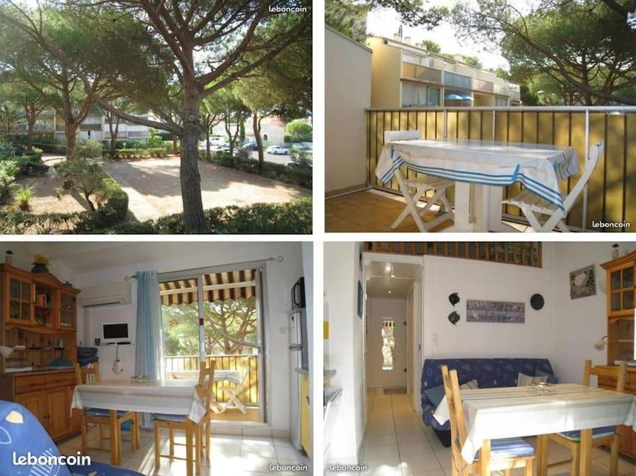 Cap D'Agde Studio Cabine 6 Pers. + Terrasse + Parking Prive + Clim 외부 사진